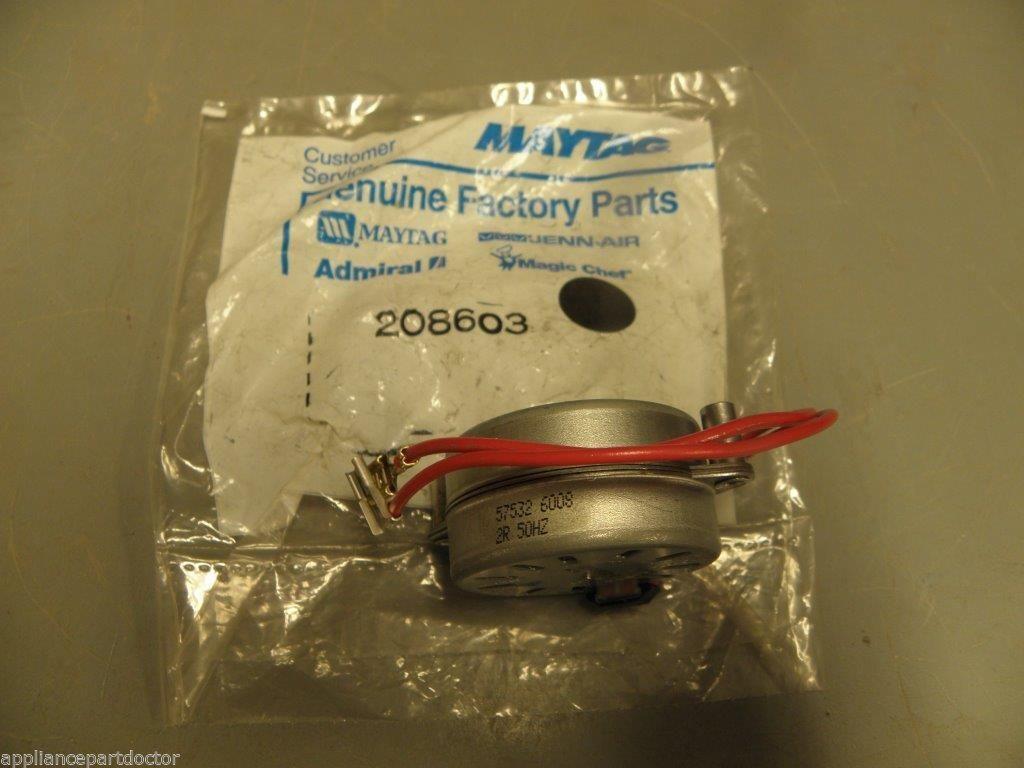 Maytag Commercial Washer(Export) 208603 Y208603 Timer Motor (50hz) NEW IN BOX Maytag Commercial Washer(Export) 208603 Y208603 Timer Motor (50hz) NEW IN BOX